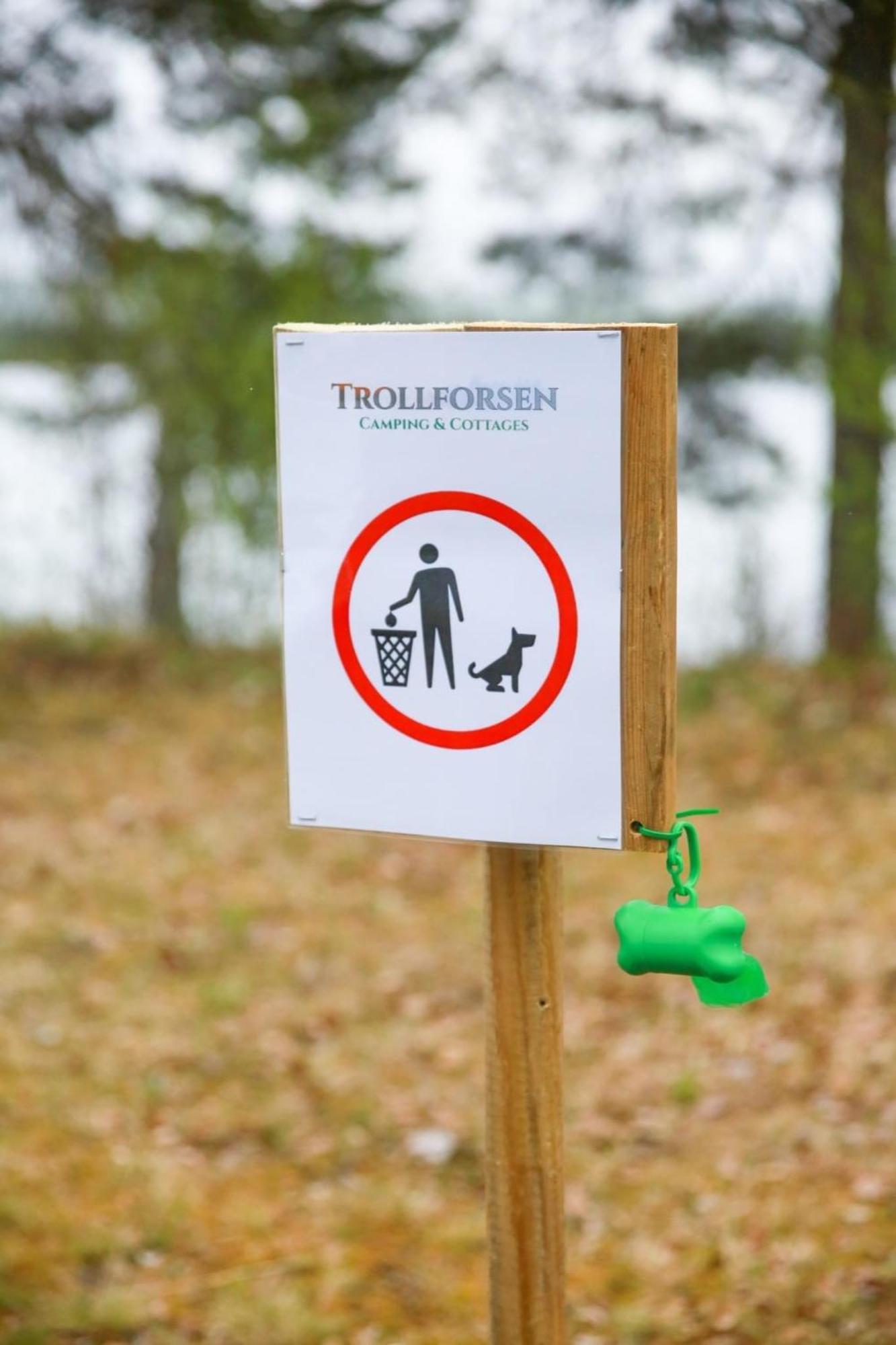 Trollforsen Camping & Cottages Gargnäs Exterior foto